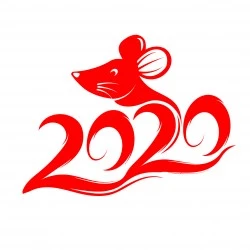 Download miễn phí Con chuột năm Canh Tý 2020 Vector file CDR CorelDraw. vector tết, năm mới, con chuột, 2020, canh tý, 
